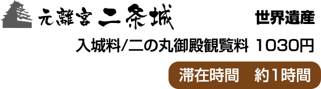 元離宮 二条城(世界遺産)